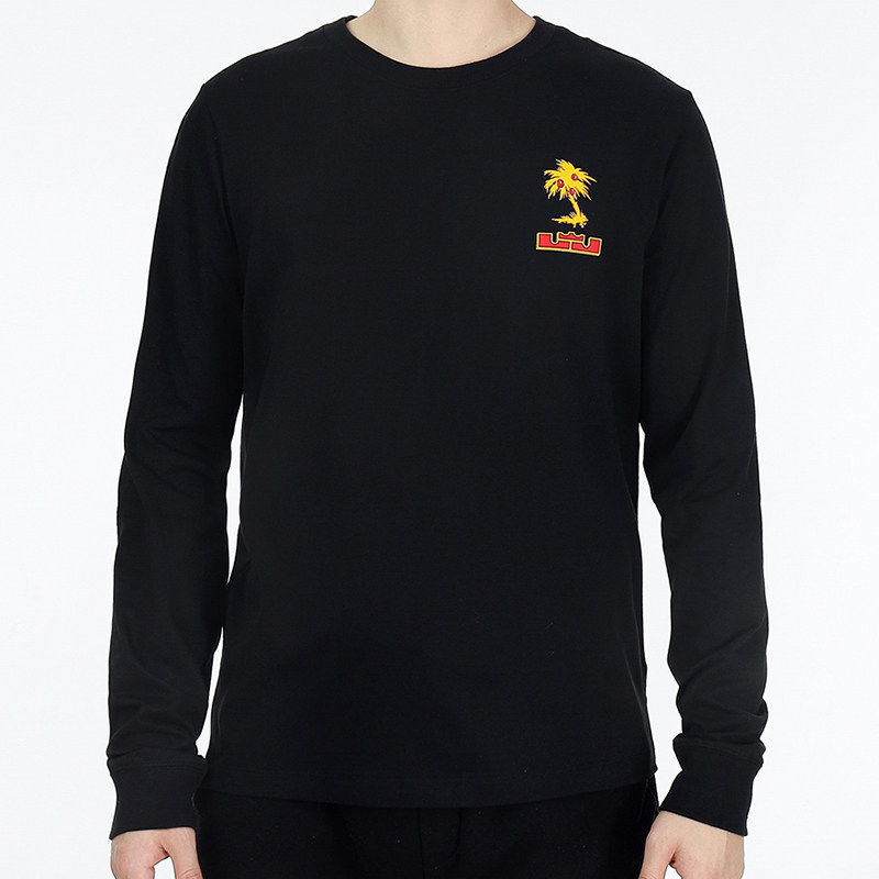 专柜正品NIKE/耐克 男纯棉圆领长袖T恤运动休闲套头衫 AR5194-100,淘宝优惠券,粉丝福利购,淘宝优惠卷