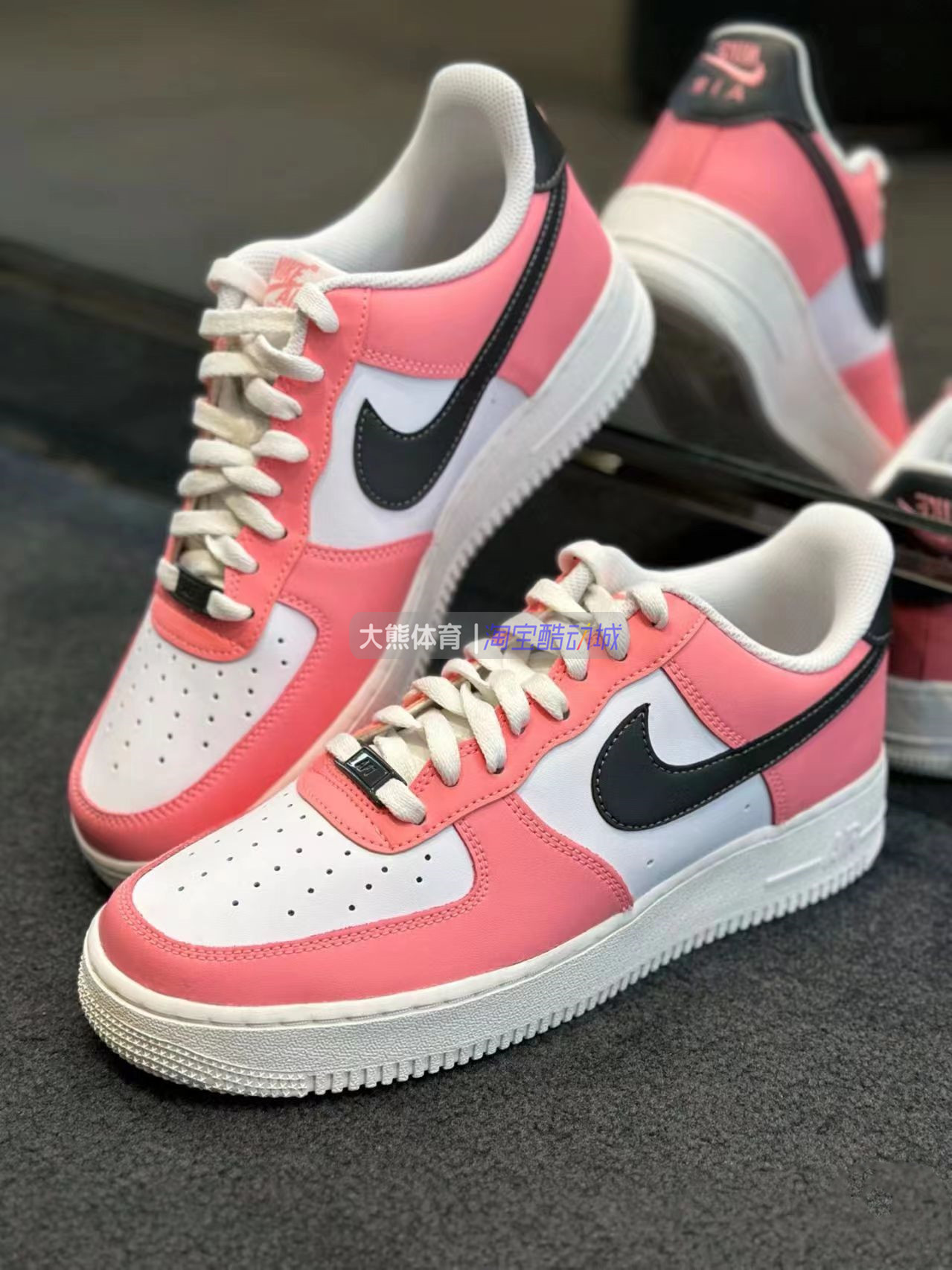 Nike Air Force 1 AF1情人节限定空军一号复古低帮板鞋FQ6850-621 - 图1