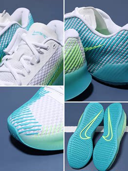 Nike CourtZoomVapor11 ຜູ້ຊາຍແລະແມ່ຍິງເກີບ tennis ້ໍາຫນັກເບົາ breathable ທົນທານຕໍ່ສວມໃສ່ DR6965-300