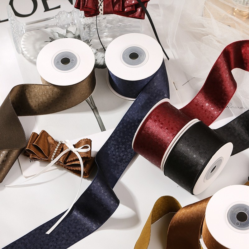 跳点格纹提花织带服装礼帽DIY蝴蝶结装饰绑带婚庆礼盒包装丝带,淘宝优惠券,粉丝福利购,淘宝优惠卷