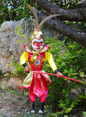 西游记齐天大圣毛绒音乐提线木偶