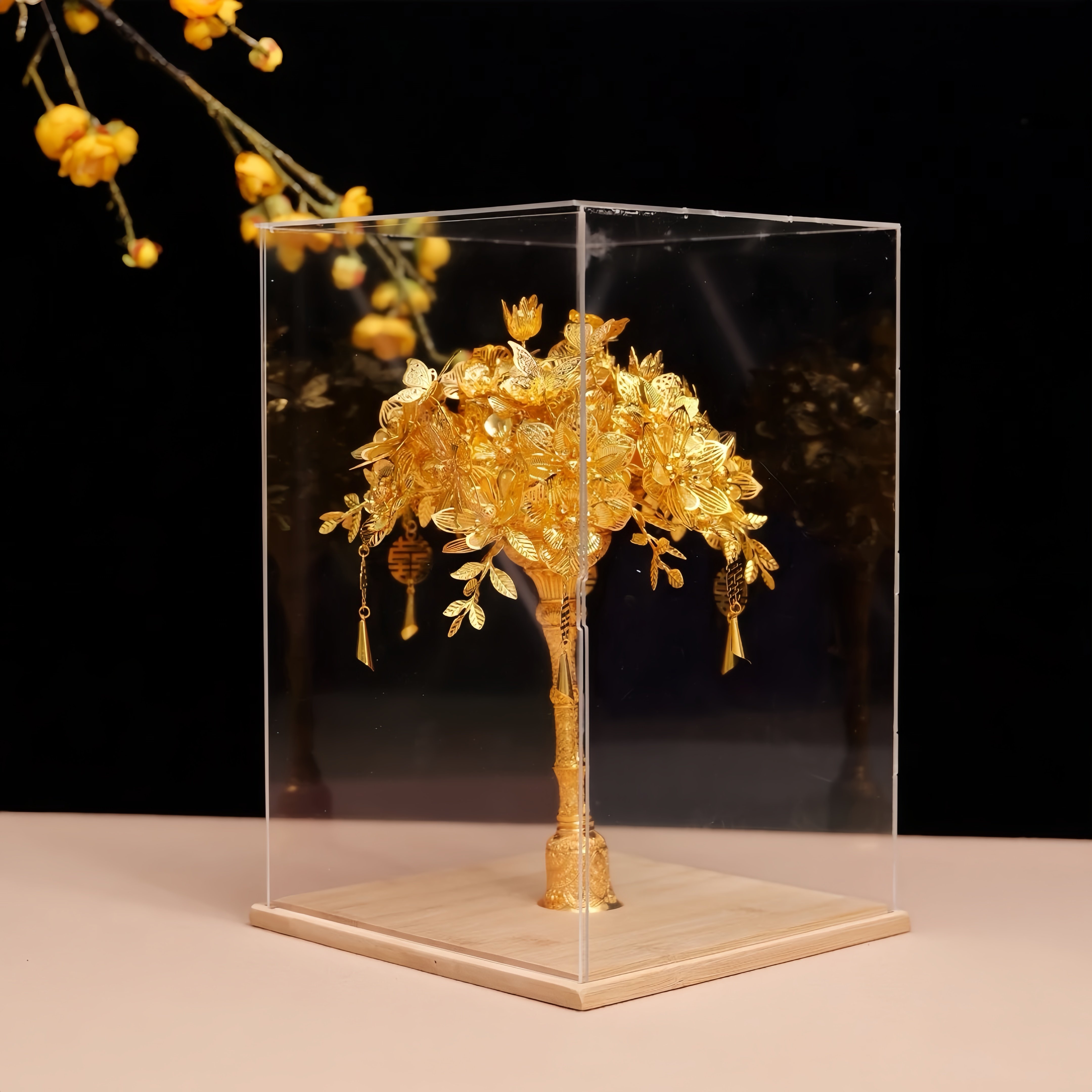 金色手捧花diy材料包新娘结婚婚礼秀禾服婚纱花束送朋友新婚礼物,淘宝优惠券,粉丝福利购,淘宝优惠卷