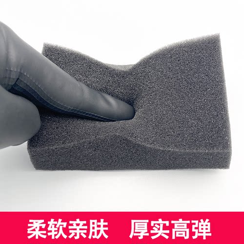理发海绵擦美发海绵美发店专用扫碎发海绵块理发店剪发海绵扫头发 - 图2
