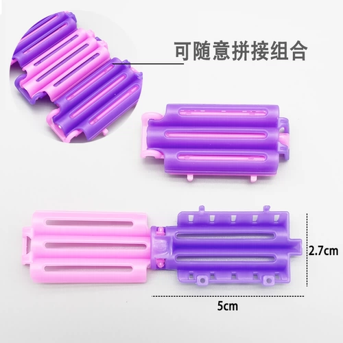 Холодная завивка, невидимая заколка для волос, кукурузный чай, придает объем