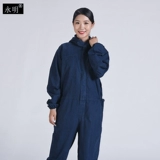 Хлопковый комбинезон для работы, дышащая износостойкая краска с капюшоном, защита от ожогов