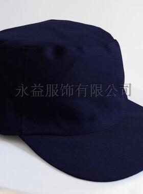 工作帽防尘劳保工厂车间帽定做