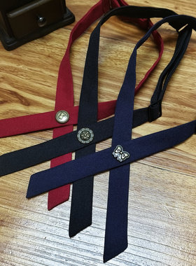 樱岛兔窄版JK制服领花蝴蝶结领结