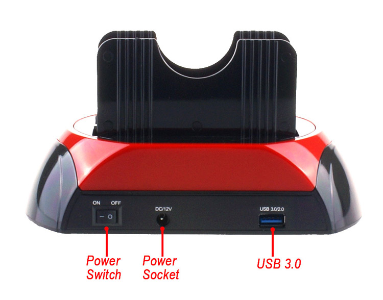 硬盘底座盒SATA3.5寸2.5串口IDE外接拷贝克隆机通用笔记本台式机 - 图2