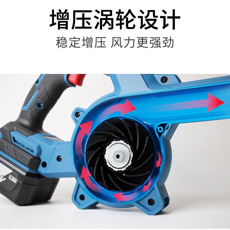 东成20V无刷吹风机锂电电动吹风机DCQF32B工业级强力吹吸鼓风机 - 图2