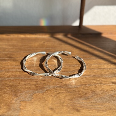 千凤银足银999莫比乌斯纯银手镯