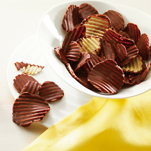 【巧克力薯片2盒装】ROYCE若翼族高端进口薯巧小零食生日礼物盒装 - 图2