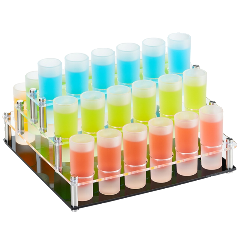 子弹杯套装酒吧KTV小酒杯一口杯白酒杯斗酒鸡尾酒杯架套装shot杯,淘宝优惠券,粉丝福利购,淘宝优惠卷