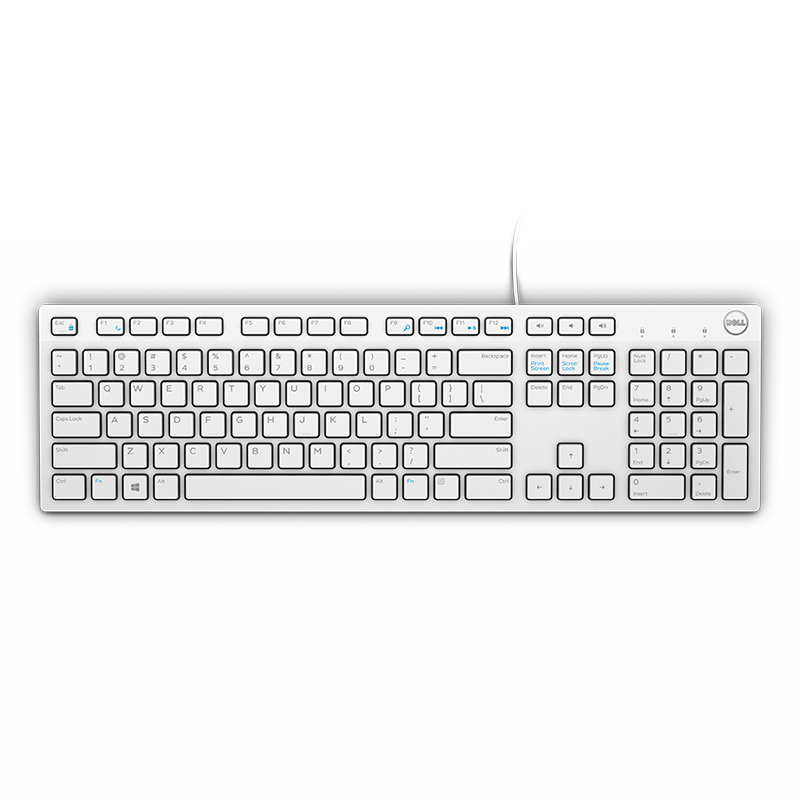 Dell/戴尔有线键盘鼠标套装USB台式笔记本办公游戏KB216数字键盘 - 图1