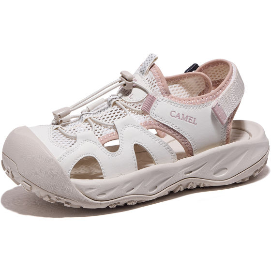 Camel river tracing shoes summer women's drifting beach non-slip anti-collision breathable lightweight cushioning thick-soled wading shoes outdoor shoes