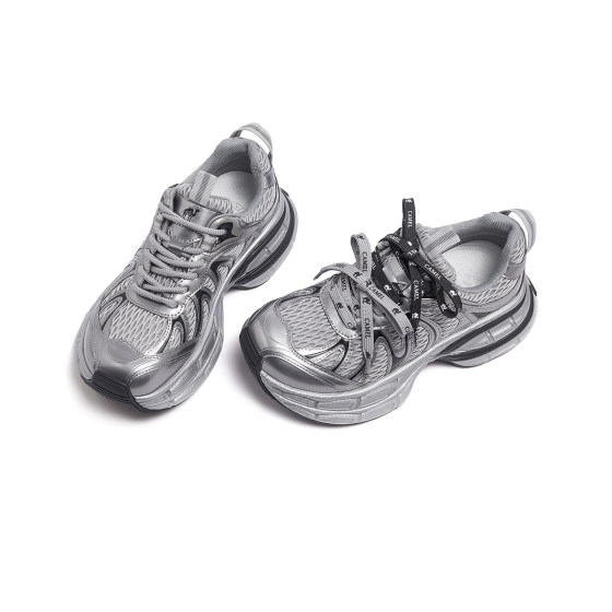 Camel Silver Moon 1st and 2nd Generation Sports and Casual Women's Shoes 2026 Spring Trend Increased Retro Dad Shoes