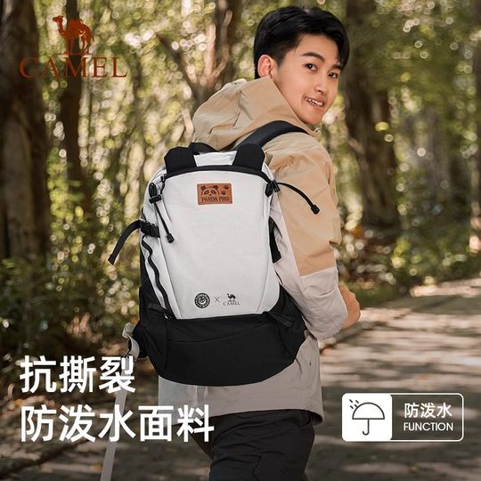 Kamel Reise Student Panda im Freien