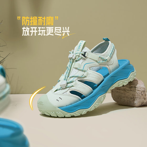 Camel Women's Shoes 2026 Summer New Outdoor Beach Shoes Sports Breathable Comfortable Casual Round Toe Sandals