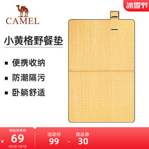 Camel Wild Dining Mat Thickened Outdoor Anti-Damp Cushion Camping Ground Mat Portable Waterproof Wild Cooking Lawn Cloth Tent Mat