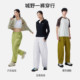Camel Black Outdoor Scimitar Pants Women's 2026 Spring and Summer New Wide Leg Casual Pants Mountaineering Soft Shell Long Pants Men