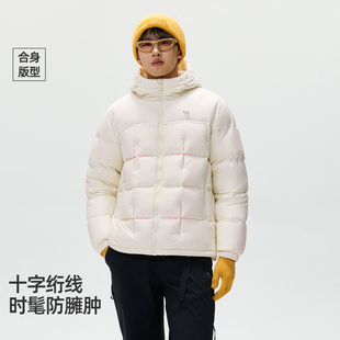 日常通勤一件搞定！骆驼连帽加绒面包服