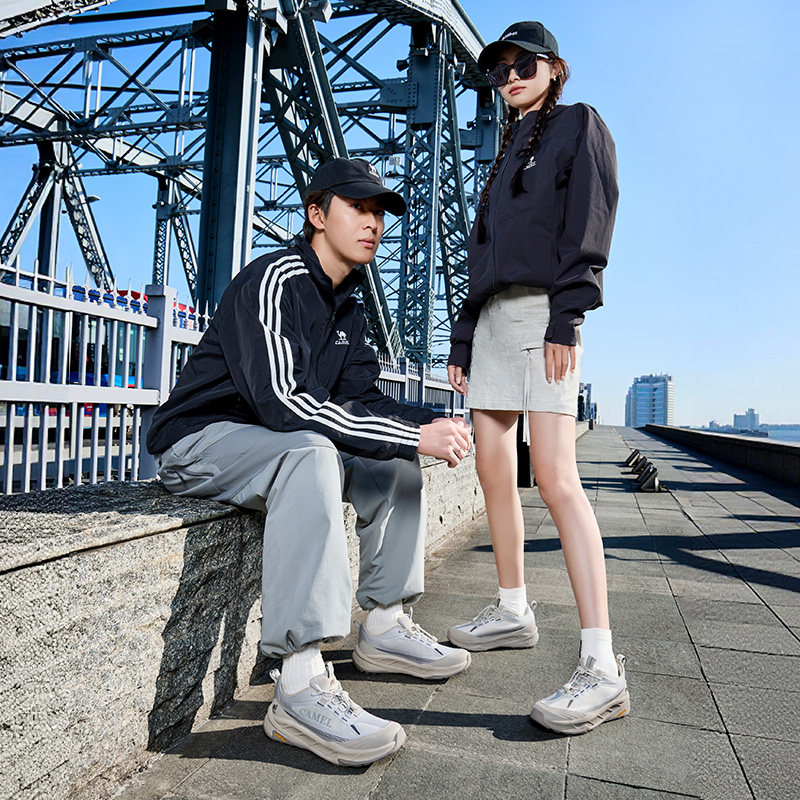 骆驼网面鞋2026春季新款透气免系防滑耐磨休闲运动鞋情侣男女同款,淘宝优惠券,粉丝福利购,淘宝优惠卷