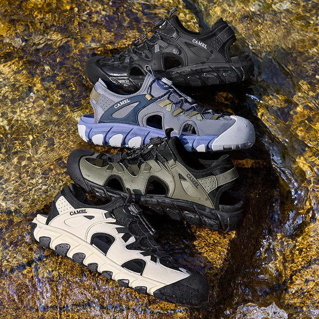 Toe ຕ້ານການ collision ແລະ outsole ທົນທານຕໍ່ພັຍທີ່ບໍ່ມີການອອກແບບ tie