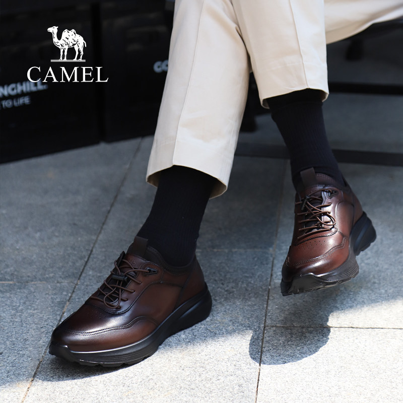  骆驼服饰休闲皮鞋