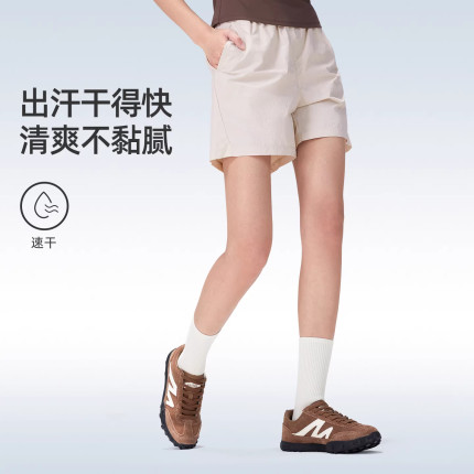 骆驼户外速干运动短裤女士202
