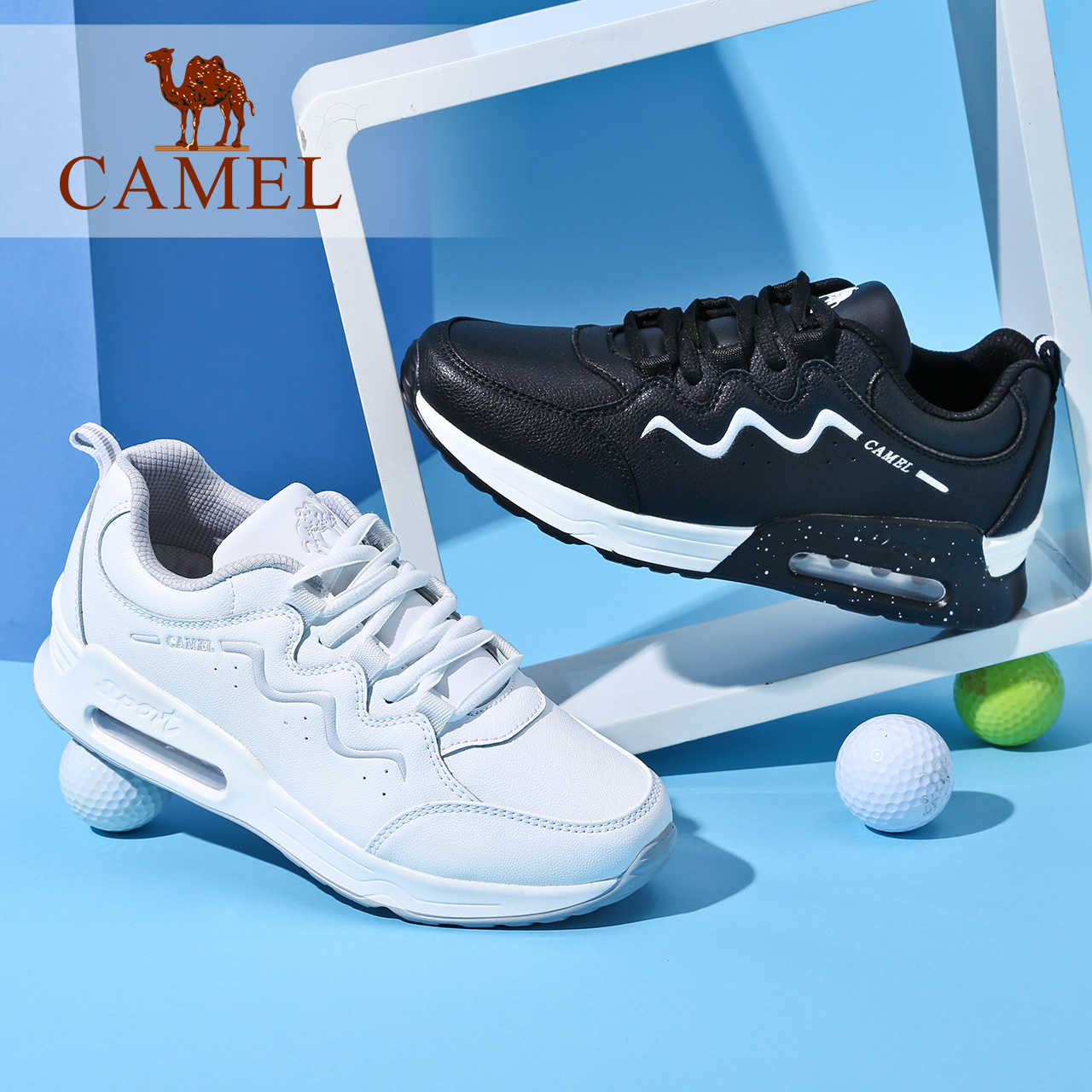 骆驼女鞋2018春款运动鞋韩版ulzzang原宿百搭