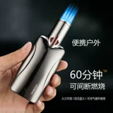 Пешеходные пистолеты сварной сигара зажигает, примерка прямая растовка прямой спрей с ветропроницаемым пистолетом на открытом воздухе.