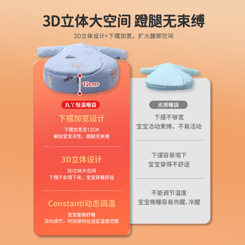  丸丫睡袋/防踢被
