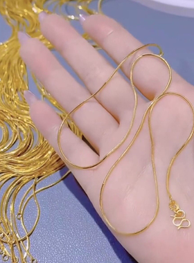 太阳花项链钛钢女款链裸链