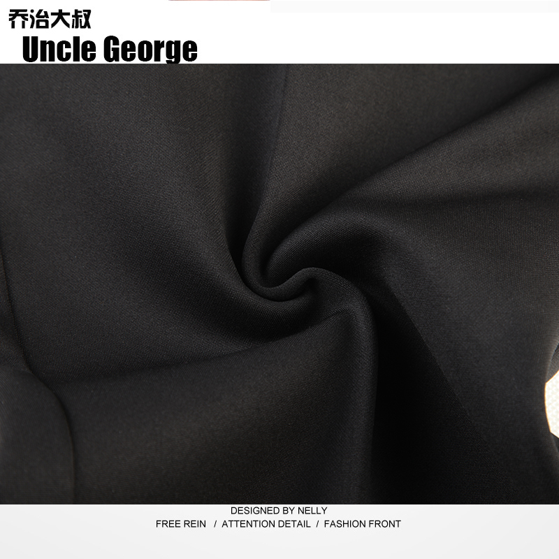 男士西裤修身加绒加厚商务正装休闲男裤中年弹力直筒宽松西装裤子 - 图3