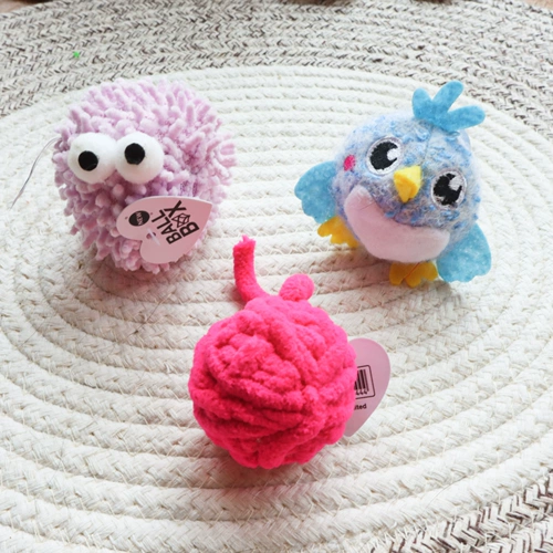 Плюшевая игрушка, мятная имитация птицы, кот