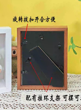 拉布布搪胶脸娃娃收纳展示相框