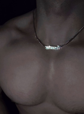 钛钢不锈钢精致12星座锁骨链