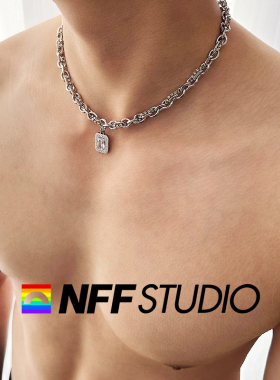 NFF钛钢高级感小众嘻哈潮项链男