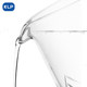 KLP Japanese crystal cocktail mixing cup lead-free thickened glass hand-carved home mixing utensils