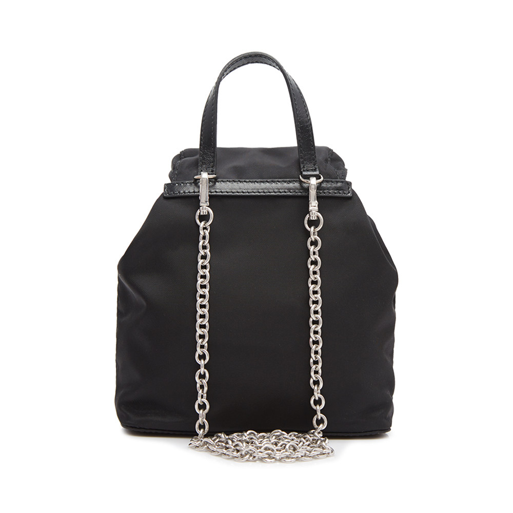 prada /普拉达黑色个性休闲双肩包 魅力惠买手折扣直营女士包袋