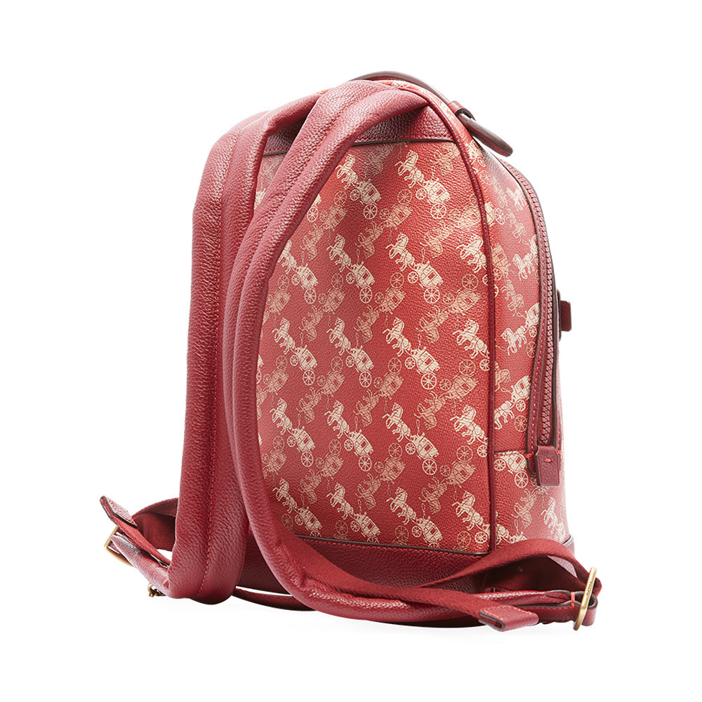 coach /蔻驰2020春夏红色双肩包 天猫奢品直营双肩背包