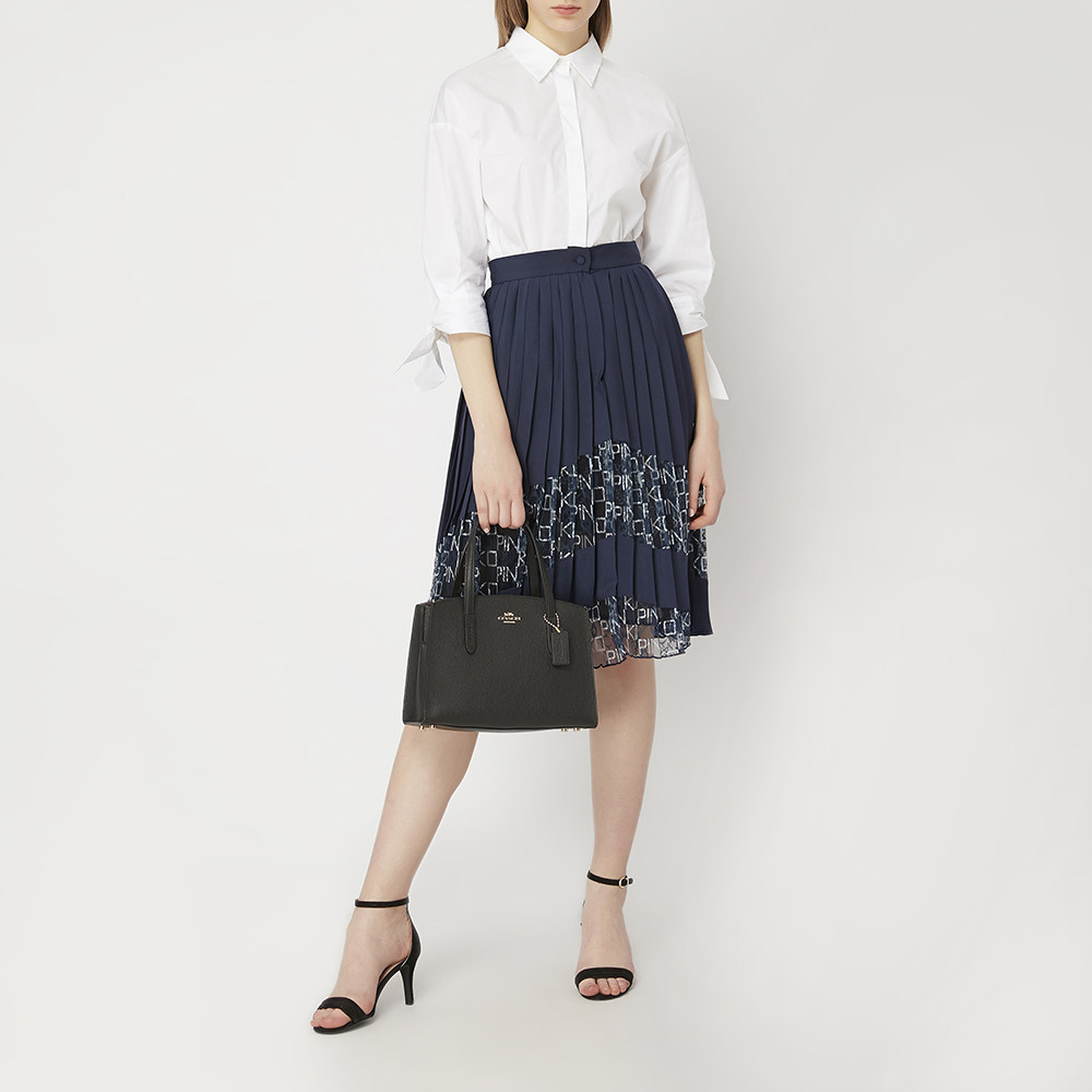 coach /蔻驰charlie经典款荔枝纹 天猫奢品直营女士包袋