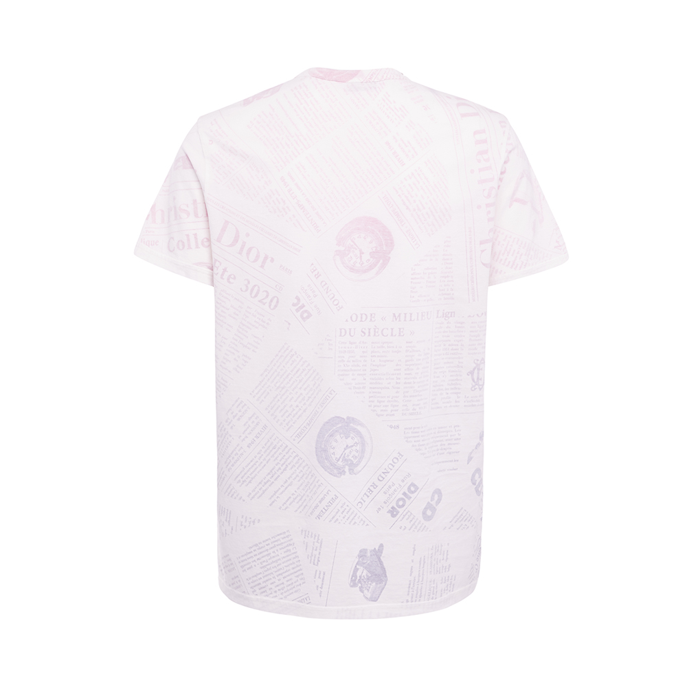 dior homme2020春夏浅粉紫色t恤 天猫奢品直营T恤