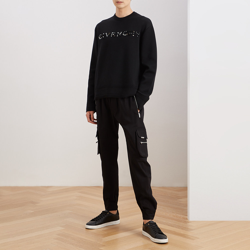 givenchy /纪梵希经典款黑色羊毛 魅力惠买手折扣直营针织衫/毛衣