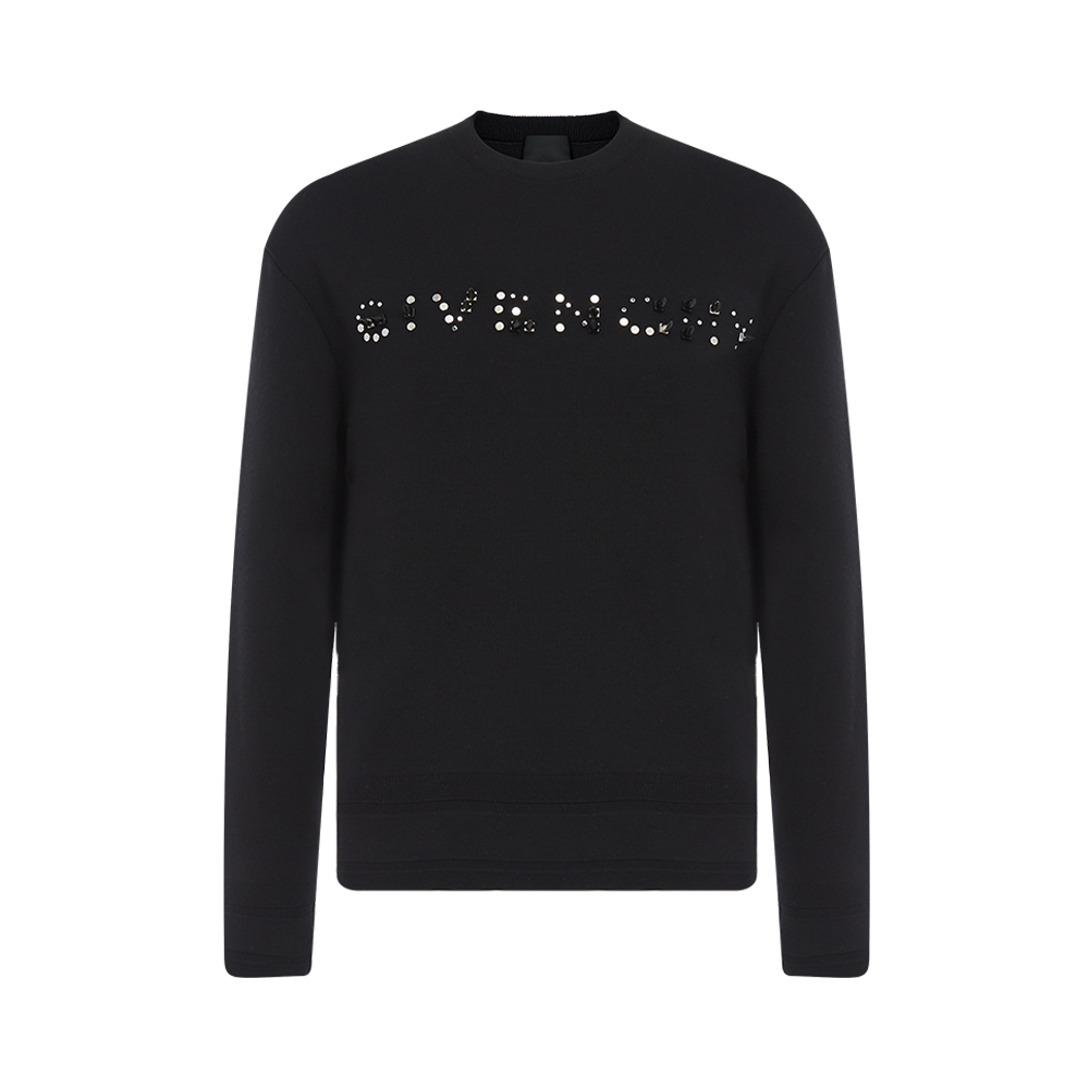 givenchy /纪梵希经典款黑色羊毛 魅力惠买手折扣直营针织衫/毛衣