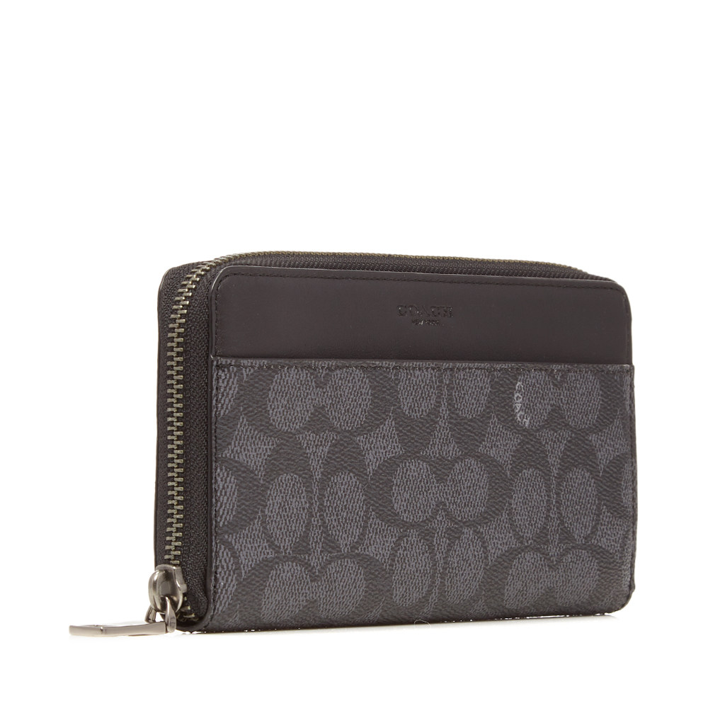 coach /蔻驰多色logo纹商务钱包 天猫奢品直营钱包