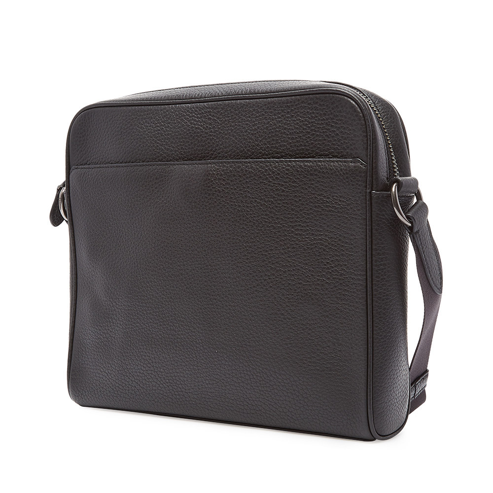 coach /蔻驰牛皮logo斜挎包男包 天猫奢品直营男士包袋