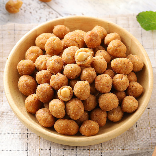 多味花生米怪味豆鱼皮花生散装即食年货解馋零食休闲食品小吃批发