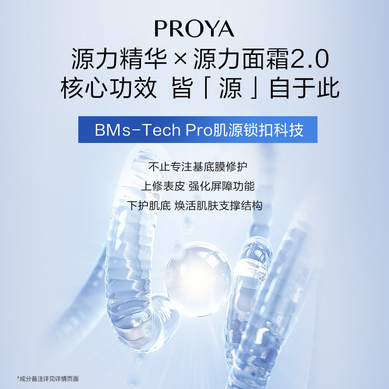 【直播专属】珀莱雅源力精华组合面霜 珀莱雅面部护理套装