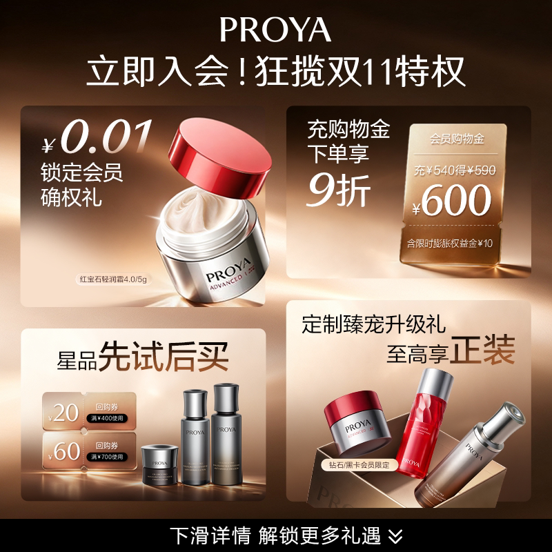 【新年礼物】珀莱雅能量眼霜淡纹提拉紧致抗皱滋润保湿熬夜礼盒