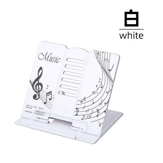 Desktop music stand music score portable clarinet music stand